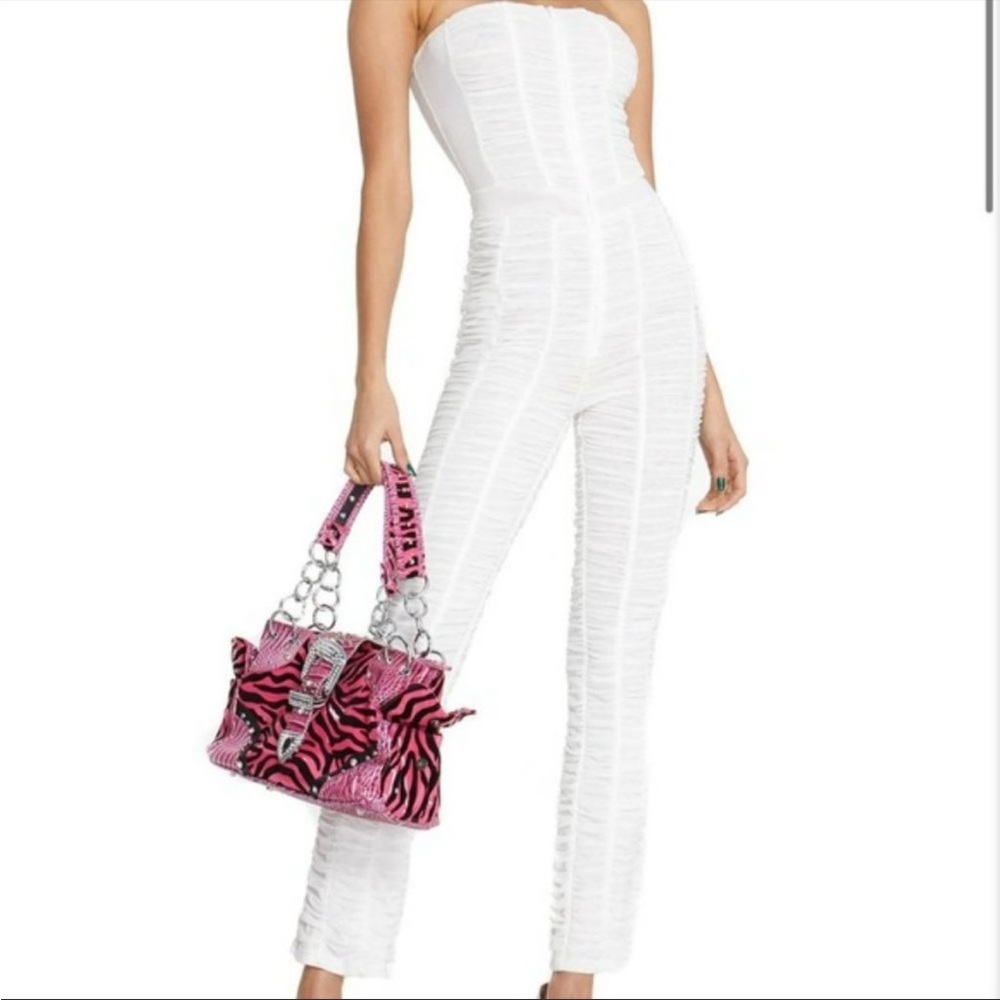 I.AM.GIA white Ophelia jumpsuit size xs